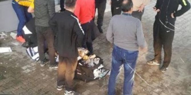 Afjet Afyonspor Takım Otobüsüne Saldırı