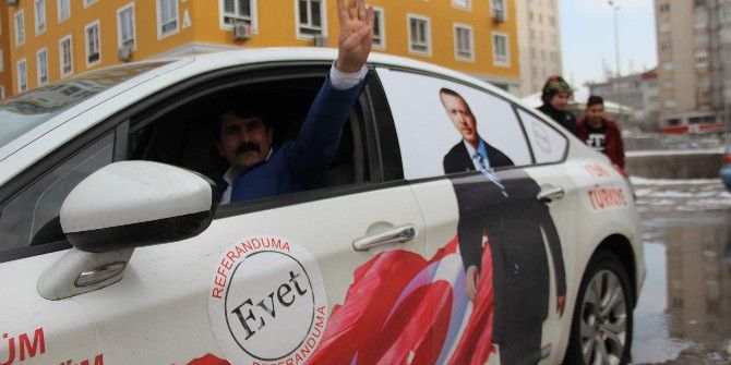 Referandumda Cumhurbaşkanına Destek İçin Bir Haftada 20 İl Gezdi