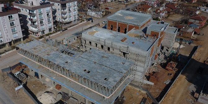 Hacı Bektaş-ı Kültür Merkezi İnşaatı Devam Ediyor