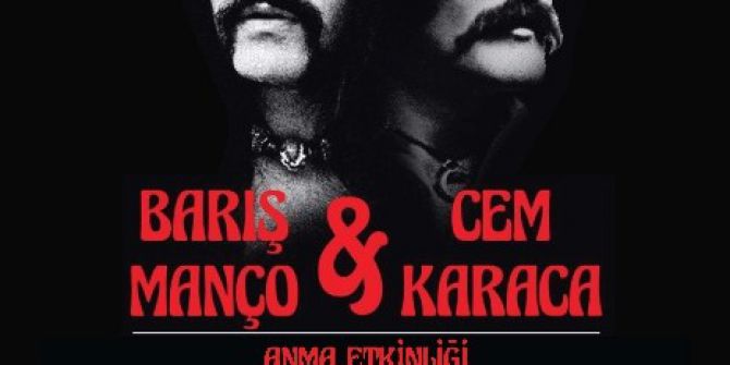 Barış Manço Ve Cem Karaca Kartal Belediyesinin Düzenlediği Etkinlikle Anılıyor