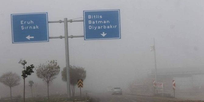 Siirt’te Uçuşlar İptal Edildi