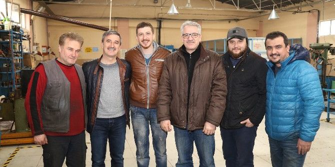 Esnaftan Başkan Şirin’e Büyük İlgi