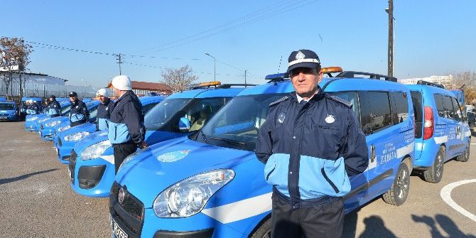 Zabıtaya 15 Yeni Hizmet Aracı