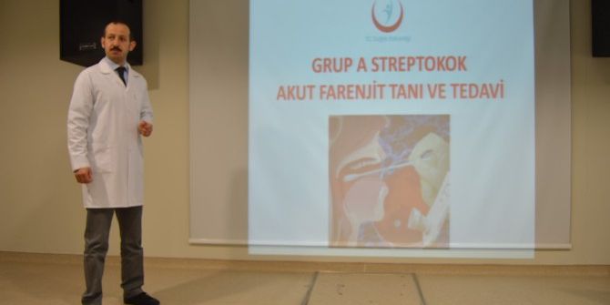 Iğdır’da ‘Grup A Streptokok Akut Farenjit Tanı Ve Tedavi’ Konulu Seminer
