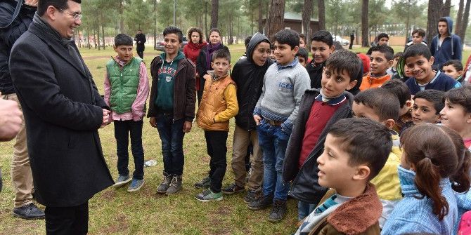 Suriyeli Çocuklar Kepez’de Eğlendi