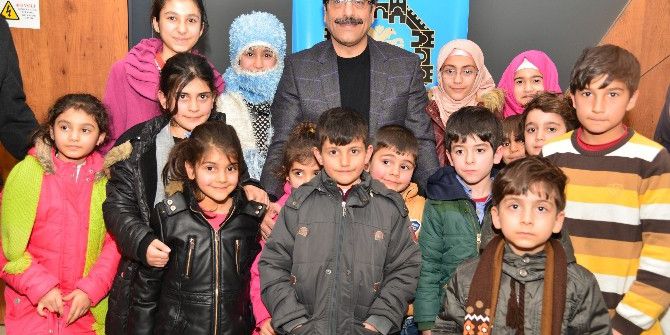 Çocuklar Akvaryum Park’ı Gezdi