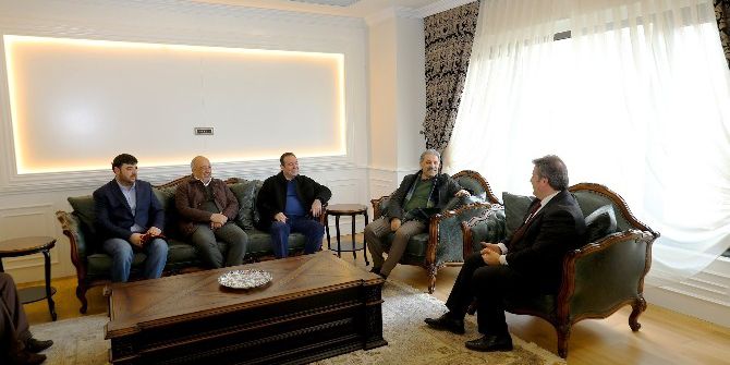 Kayserispor’un Yeni Yönetiminden Başkan Palancıoğlu’na Ziyaret