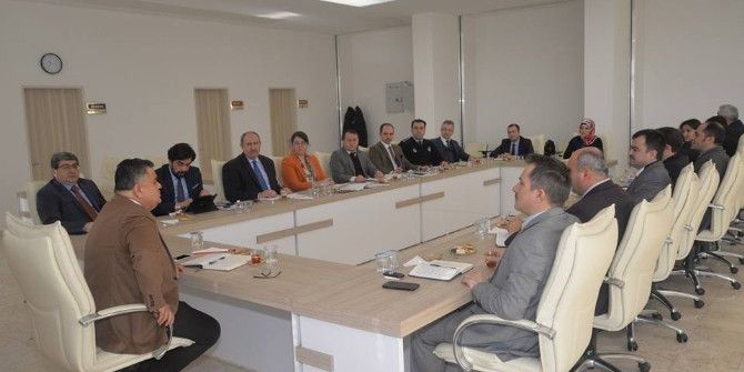 Başkan Yağcı Haftalık İstişare Toplantısını Yaptı