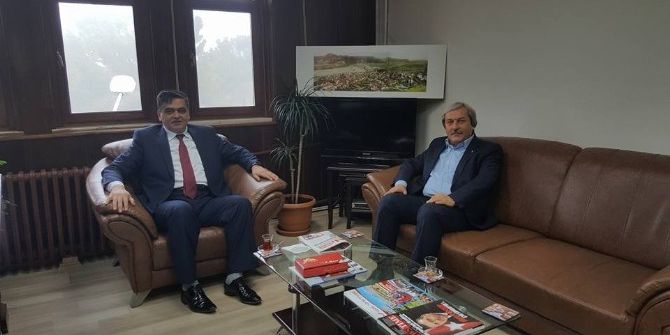 Başkan Yalçın’dan İlçe Ve Belde Başkanlarına Ziyaret