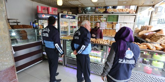 Haliliye’de Zabıta Ekiplerinden Kapsamlı Denetim