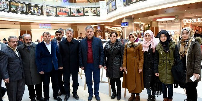 Başkan Çakır ’Necmettin Erbakan Resim Sergisi’ni Gezdi