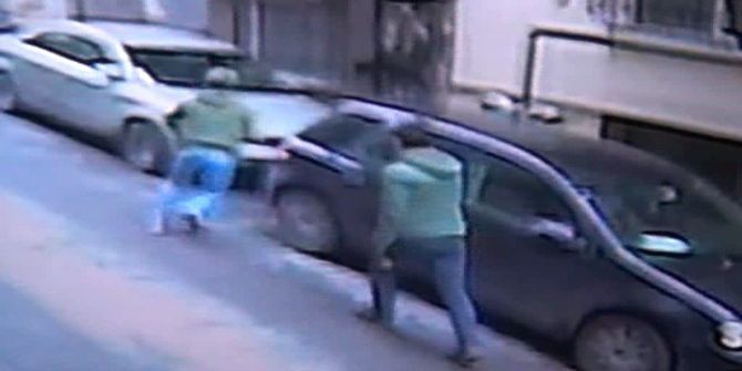 Cihangir’de Silahlı Kavga Kamerada