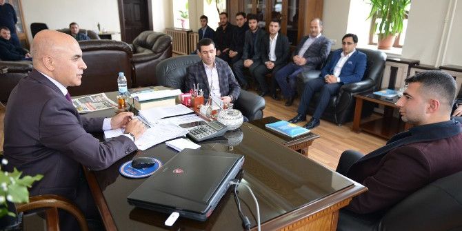 Ak Parti Yakutiye Gençlik Kolları’ndan Başkan Korkut’a Ziyaret