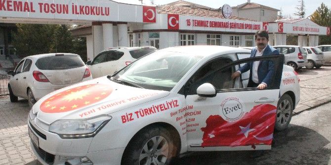 Başkanlık Sistemine Destek İçin Yollarda