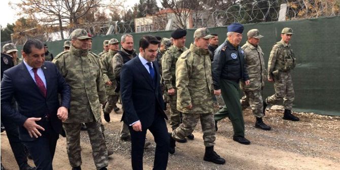 Genelkurmay Başkanı Orgeneral Akar, Sınır Birliklerini Ziyaret Etti