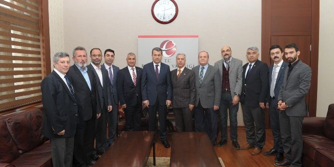 Vali Çelik, Müsiad Yeni Yönetim Kurulu Üyelerini Kabul Etti
