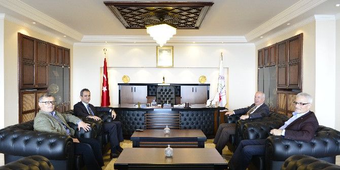 Rektör Özer’i Ziyaret Ettiler