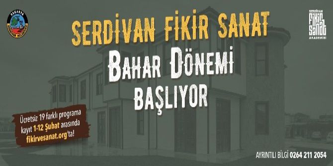 Fikir Ve Sanat Akademisi’nde Bahar Dönemi Kayıtları Başladı
