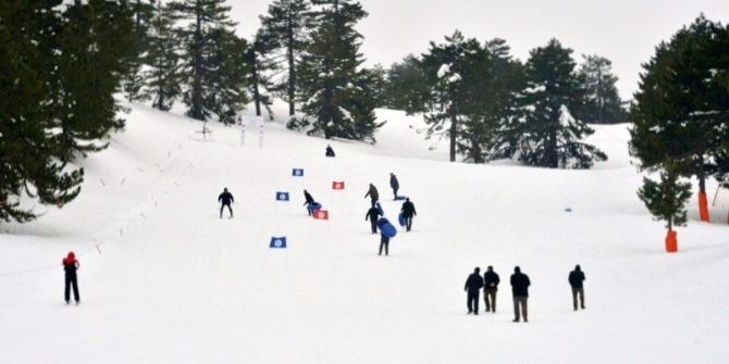 Muratdağı Termal Kayak Merkezi’nde Kış Etkinliği