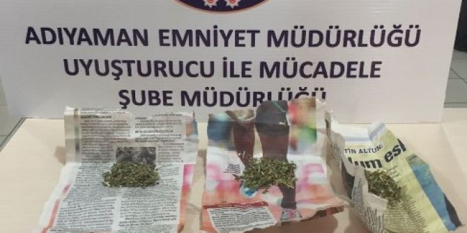 Uyuşturucu Satıcısı Polisten Kaçamadı