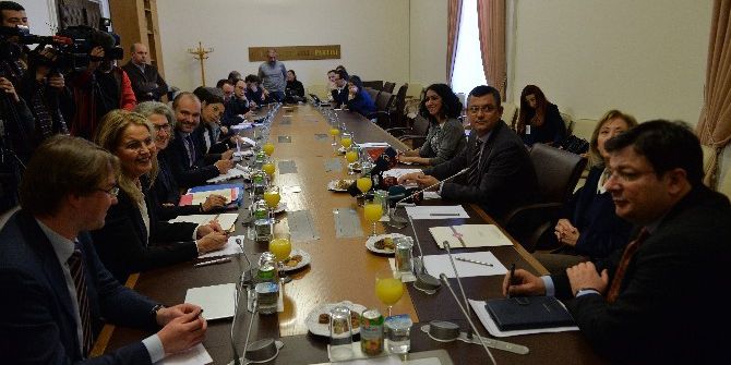 Venedik Komisyonundan Chp Grubuna Ziyaret