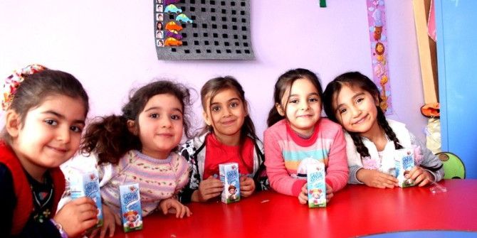 Van’da ‘Okul Sütü’ Dağıtımı