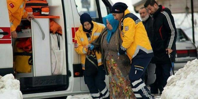 Trabzon’da Karda 2 Bin 139 Hastaya Ulaşıldı