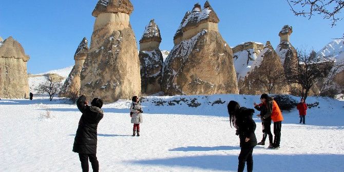 Kapadokya Bölgesini Ocak Ayında 44 Bin 502 Turist Ziyaret Etti