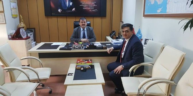 Başkan Yalçın’dan İl Müdürü Tozan’a Ziyaret