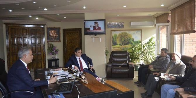Başkan Yaman’a Ziyaretler Devam Ediyor