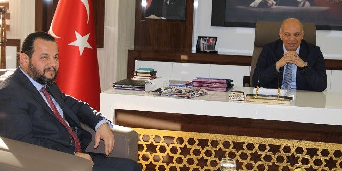 Kmü Rektörü Akgül’den Başkan Çalışkan’a İade-i Ziyaret