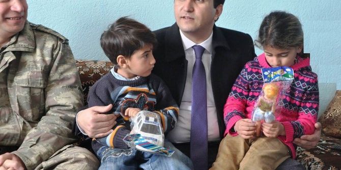 Kaymakam Dündar’dan Şehit Korucu Ailelerine Ziyaret