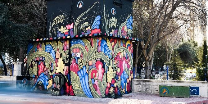 Muratpaşa’da Trafolar Tabloya Dönüşüyor