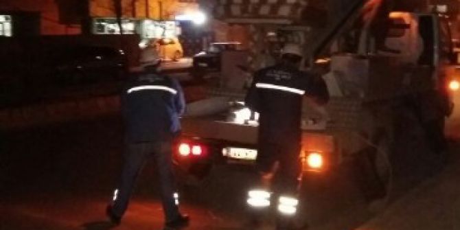 Yapılan Haber Mahalle Sakinleri Karanlıktan Kurtardı