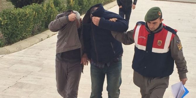 Milas’ta Kaçak Kazıcılar Adliyeye Sevk Edildi