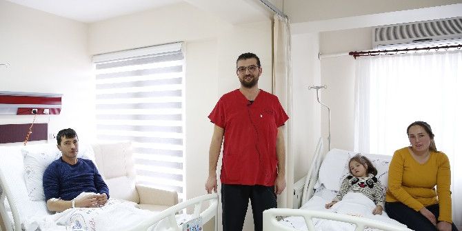 Baba-kız Aynı Anda Ameliyat Oldu