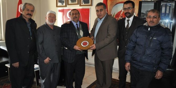 Gör-bir’den Mhp İl Başkanlığına Ziyaret