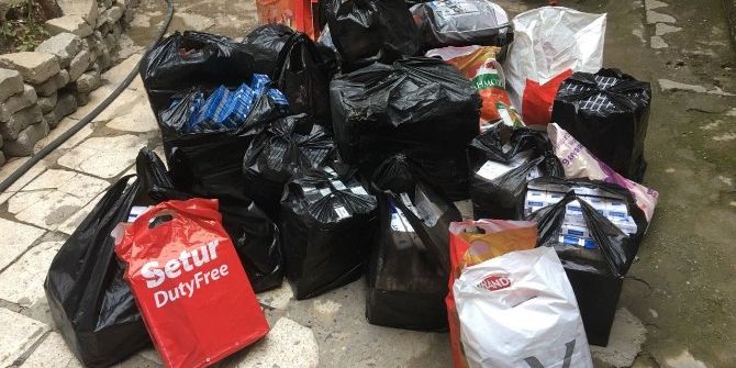 Silopi’de 19 Bin Paket Kaçak Sigara Ele Geçirildi
