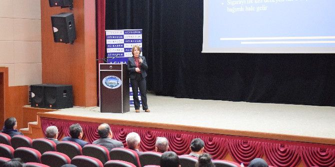 Develi’de Sigaranın Zararları Ve Akciğer Kanseri Anlatıldı
