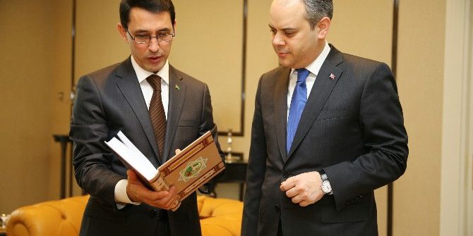 Bakan Kılıç, Türkmenistan’ın Ankara Büyükelçisi Amanlıyev’i Kabul Etti