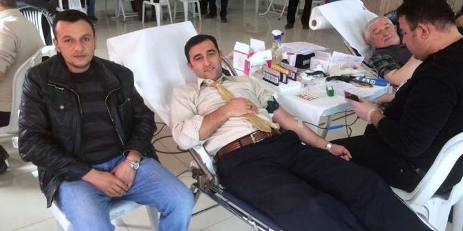 Aslanapa’da Türk Kızılayı’na Kan Desteği