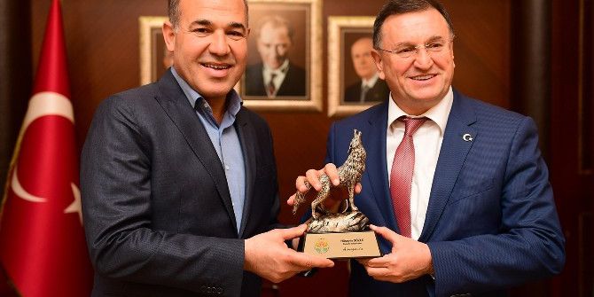 Lütfü Savaş’tan Başkan Sözlü’ye Ziyaret