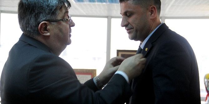 Thk Genel Başkanı Atılgan’dan Keşküş’e Altın Rozet