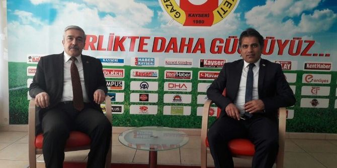 Yücebaş’tan Gazeteciler Cemiyeti’ne Ziyaret