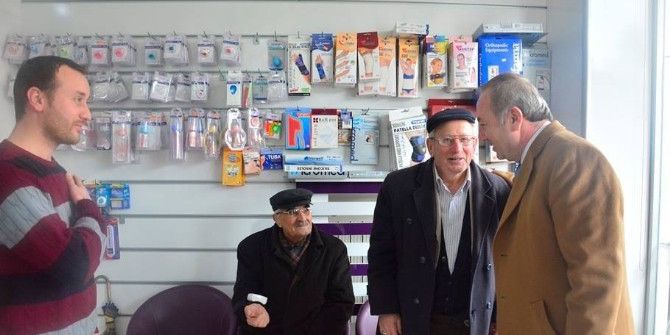 Şahiner Esnafın Sorunlarını Dinledi