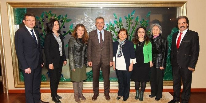 Başkan Köşker, Tema Ve Yeşilay Temsilcileriyle Buluştu
