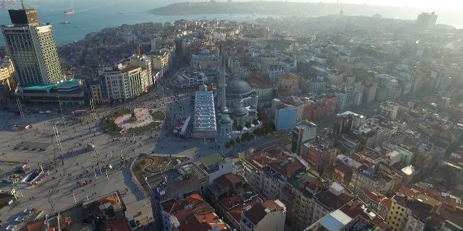 Taksim Meydanına Yapılacak Caminin Fotoğrafları Ortaya Çıktı