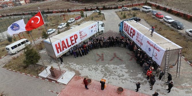 Kredi Yurtlar Kurumu Eskişehir İl Müdürlüğü’nden Halep’e Yardım Kampanyası