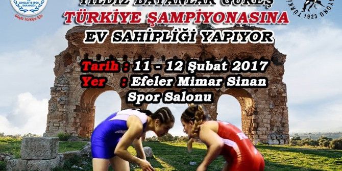 Yıldız Bayanlar Güreş Türkiye Şampiyonası Aydın’da Yapılacak
