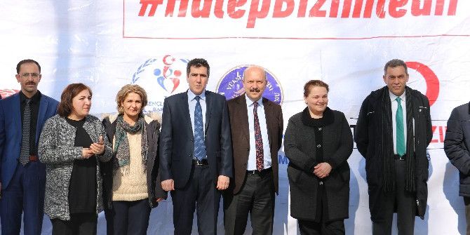 Van’dan Halep Halkına Yardım Eli